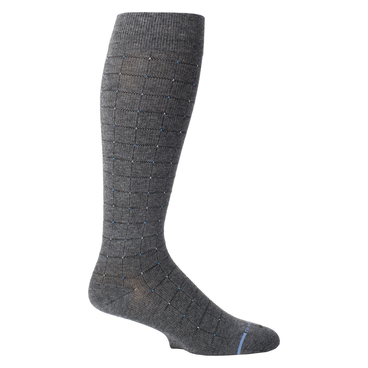Dr. Motion Featured | Pin Dot Grid - Knee-High Compression Socks For Men