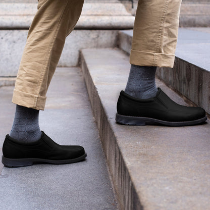 Dr. Motion Featured | Pin Dot Grid - Knee-High Compression Socks For Men