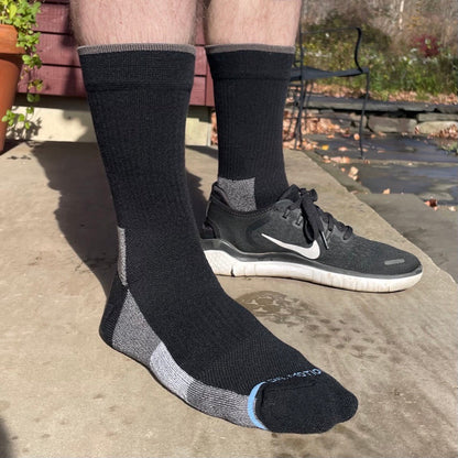 Dr. Motion Great Value | Solid Medium Weight - Compression Outdoor Medium Weight Crew For Men