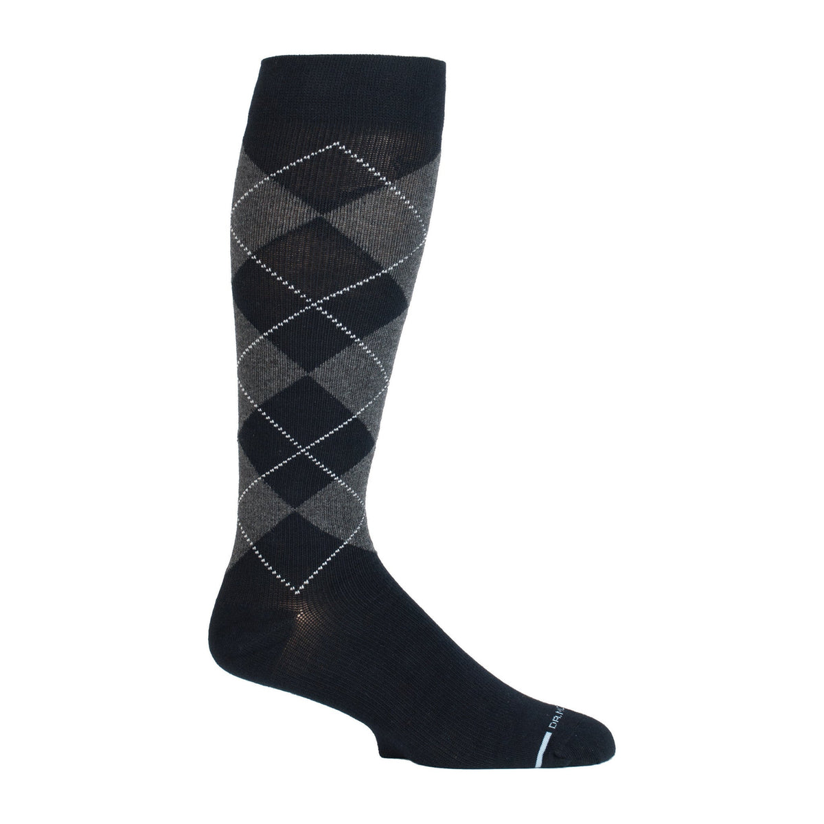Dr. Motion Essential | Classic Argyle - Knee-High Compression Socks For Men
