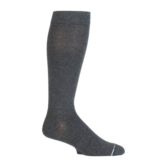 Dr. Motion Best Seller | Solid Cotton Blend - Knee-High Compression Socks For Men