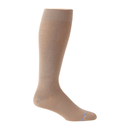 Dr. Motion Best Seller | Solid Cotton Blend - Knee-High Compression Socks For Men