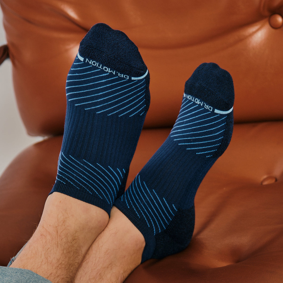 Dr. Motion Great Value | Diagonal - Ankle Compression Socks For Men