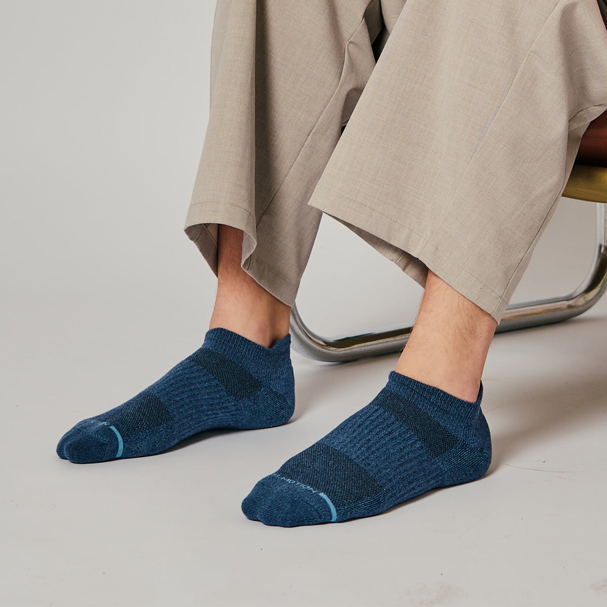 Dr. Motion Discount | Basic Marl - Ankle Compression Socks For Men