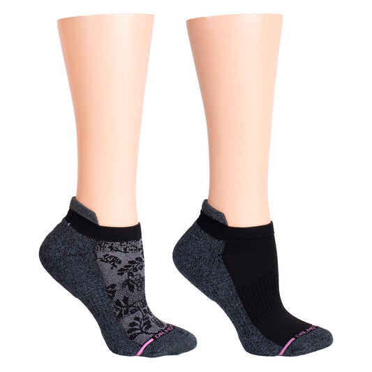 Dr. Motion Exclusive | Pretty Lace Texture - Ankle Compression Socks For Women